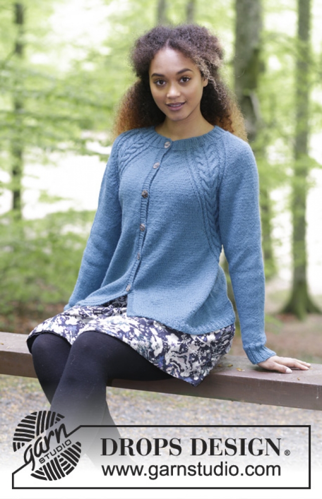 Strikkemekka no Arendal Cardigan  by DROPS  Design 